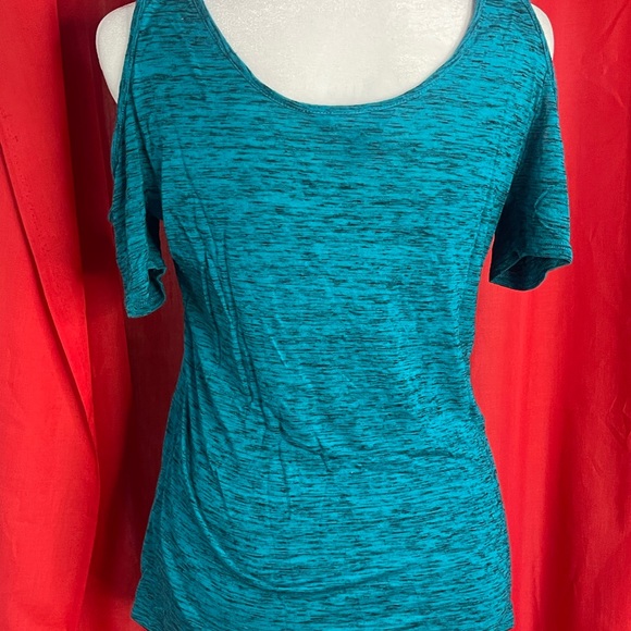 Rock and Republic short sleeve top Teal - Picture 2 of 3